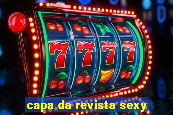 capa da revista sexy